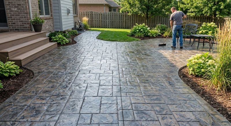 Concrete Patio Finishing in Corpus Christi, TX