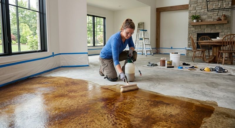 Concrete Refinishing in Dallas, TX