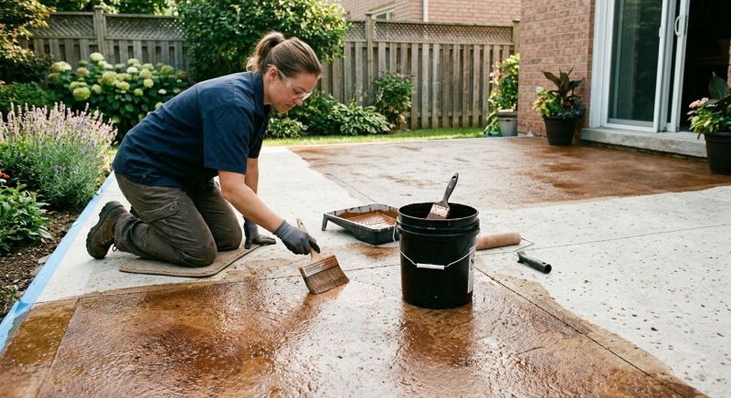 Concrete Tinting in Dallas, TX