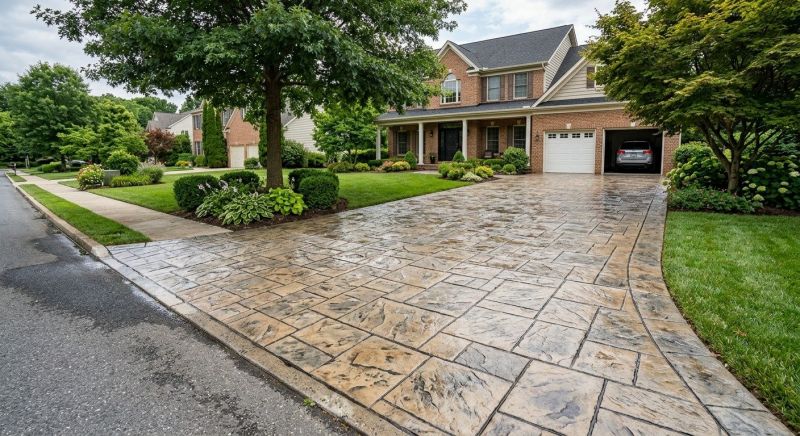 Driveway Overlay Installation in Dallas, TX