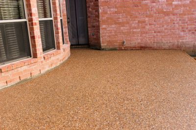 Patio Overlay Installation in Corpus Christi, TX