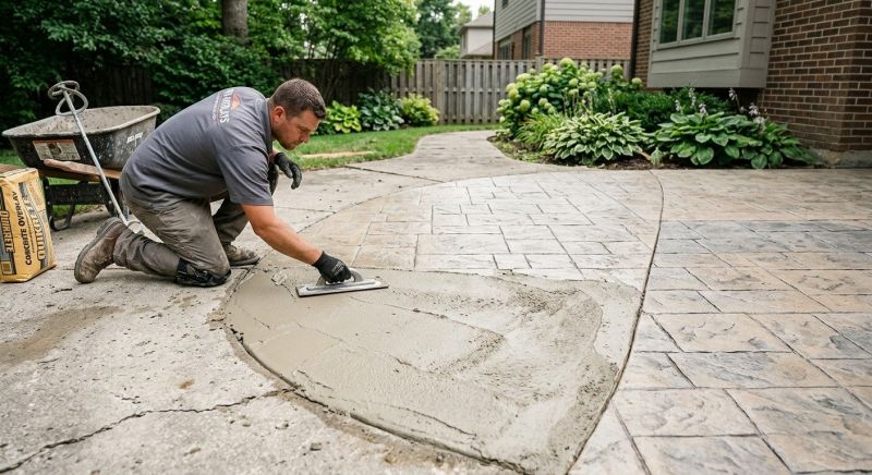 Porch Overlay Installation in Fort Worth, TX