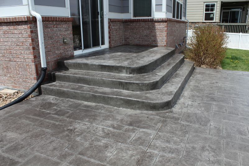 Stamped Concrete Patio Installation in Dallas, TX