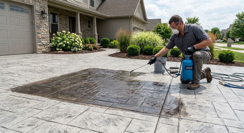 Concrete Staining Service in Fort Worth, TX
